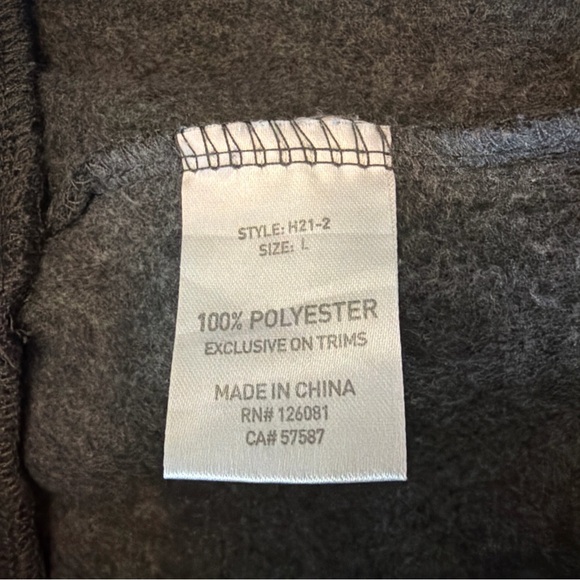 Hustler Hollywood Black Joggers with Logo Stripe Size L - Picture 7 of 7